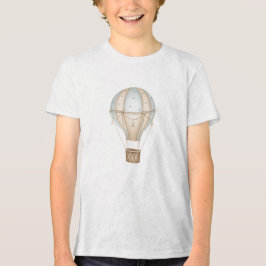 Camiseta Vintage Hot Air Balloon Illustration