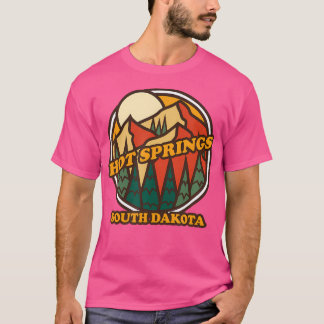 Camiseta Vintage Hot Primaveras South Dakota Mountain Hikin