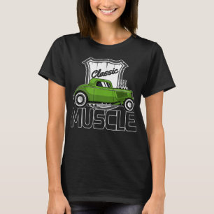 Camiseta Vintage Hot Rod, Classic Hot Rods E American Mus