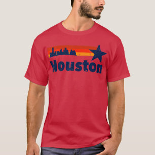 Camiseta Vintage Houston Texas Houston Strong Stripes Houst