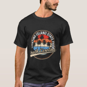 Camiseta Vintage Hunting Island State Park Carolina do Sul