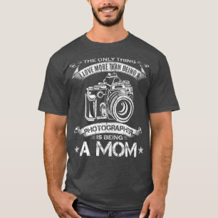 Camiseta Vintage I Love More than Be A Fotógrafo Is