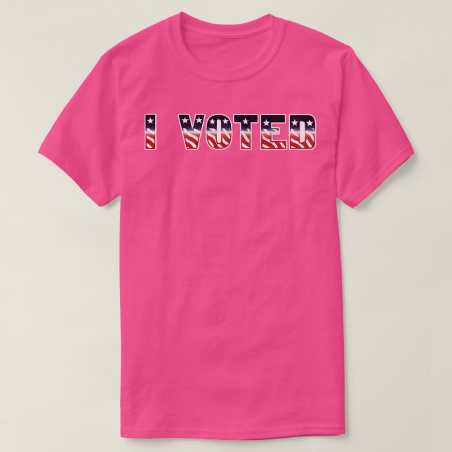 Camiseta Vintage I Votei (Frente do Design)