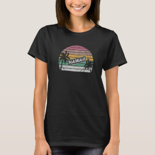 Camiseta Vintage Ilha Havaiana Férias Tropicais no Havaí S