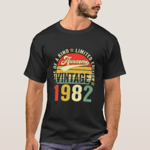 Camiseta Vintage Incrível 40 Anos aniversário de 40 anos 19