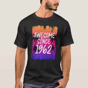 Camiseta Vintage Incrível Desde 1962 Retro