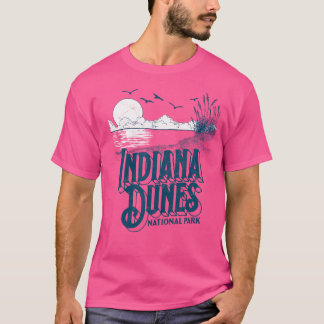 Camiseta Vintage Indiana Dunes National Park Retro Anos 80