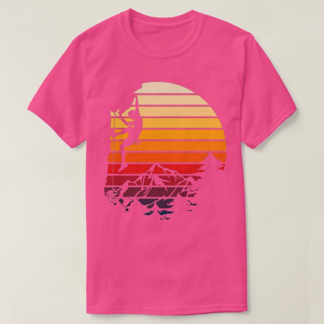 Camiseta Vintage Indoor Rock Climbing 6 (Frente do Design)