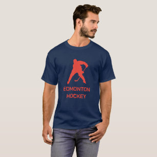 Camiseta Vintage inspirou o Hockey de Edmonton