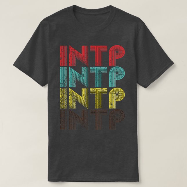Camiseta Vintage INTP (Frente do Design)