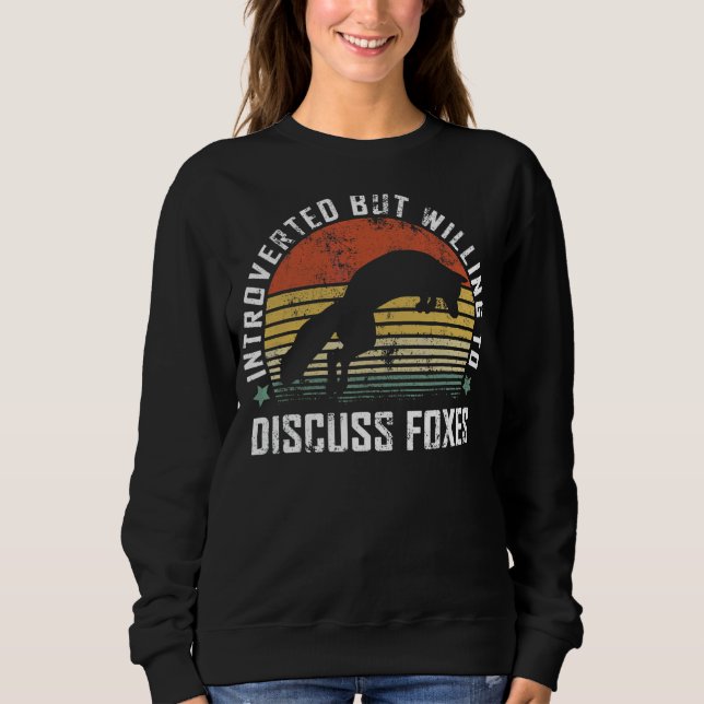 Camiseta Vintage Introduzida Foxes Fox 3 (Frente)