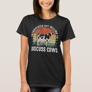 Camiseta Vintage Introduziu Vacas de Fazenda 1