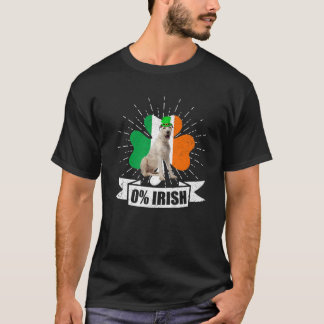 Camiseta Vintage Irish Flag Shamrock Wolfhound Dog Rua Patr