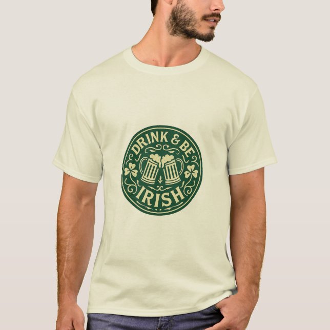 Camiseta Vintage Irish Pub (Frente)