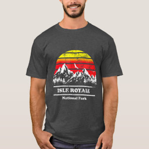 Camiseta Vintage Isle Royale National Park Retro