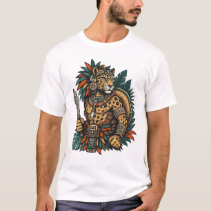 Camiseta Vintage Jaguar Tribal Warrior