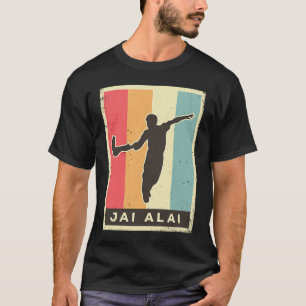 Camiseta Vintage Jai Alai Sport Retro Poster