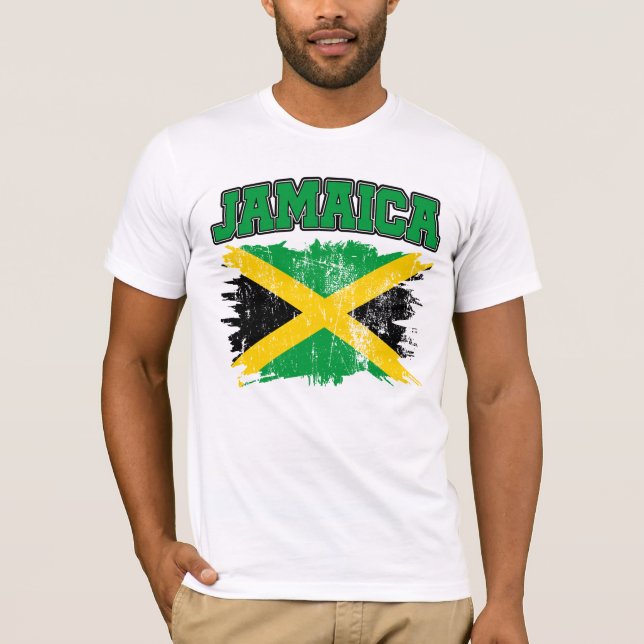 Camiseta Vintage Jamaica Jamaican Pride (Frente)