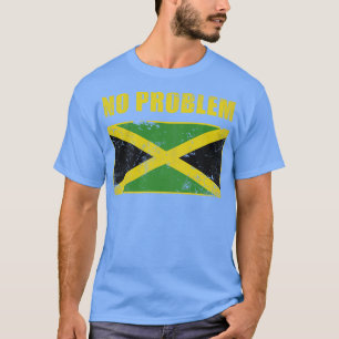 Camiseta Vintage Jamaica No Problem Jamaican Flag