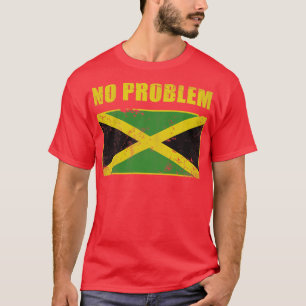 Camiseta Vintage Jamaica No Problem Jamaican Flag