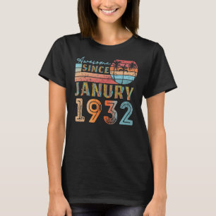 Camiseta vintage janury 1932, 90