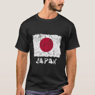 Camiseta Vintage Japan Flag Incomodou Nacional Japonês Pr