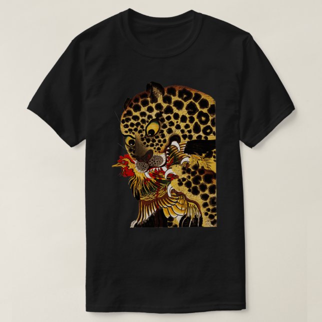 Camiseta Vintage Japonês Tiger (Frente do Design)