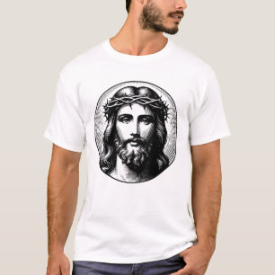 Camiseta Vintage Jesus cara