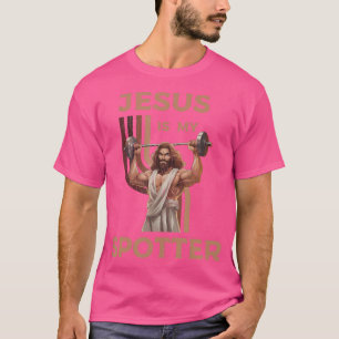 Camiseta Vintage Jesus É A Minha Malhação De Gym Mais Impor