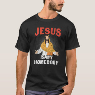 Camiseta Vintage Jesus é meu Ficar em casa Meu Deus Salvado