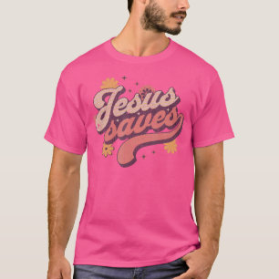 Camiseta Vintage Jesus salva 60S retrorcristão