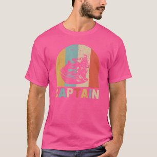 Camiseta Vintage Jet Ski Capitão Retro Sunset Lake Life Wat