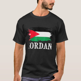 Camiseta Vintage Jordan Flag I Love Jordan