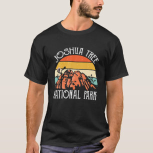 Camiseta Vintage Joshua Tree National Park Retro Outdoor Ca