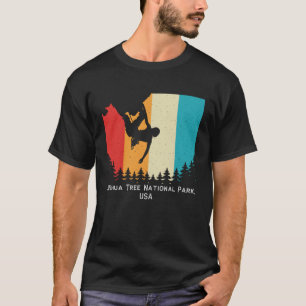 Camiseta Vintage Joshua Tree National Park USA Rock Climbin