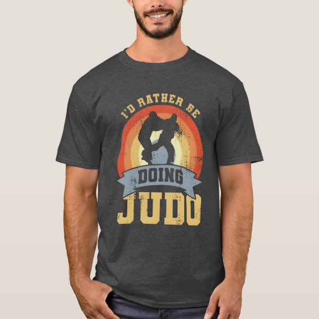 Camiseta Vintage Judo Quote funny (Frente)