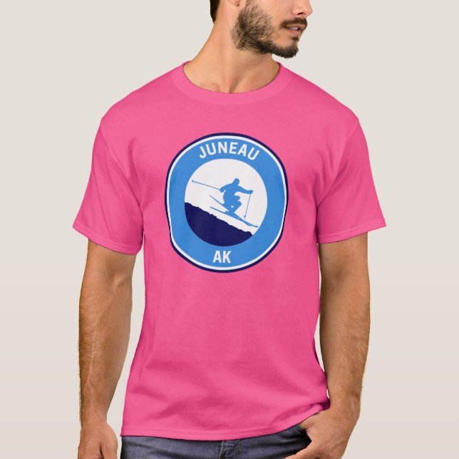 Camiseta Vintage Juneau Alasca (Frente)