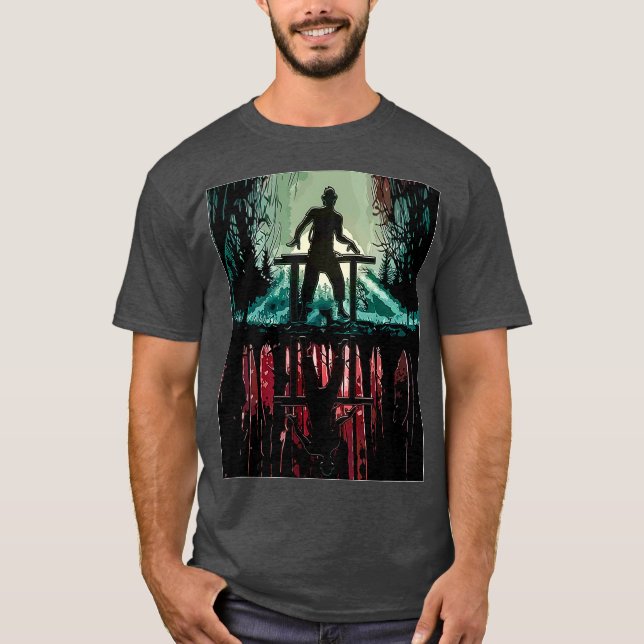 Camiseta Vintage Jungle Aestético (Frente)