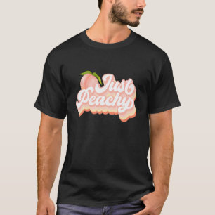 Camiseta Vintage just Peachy Summer Fruta Georgia Peaches