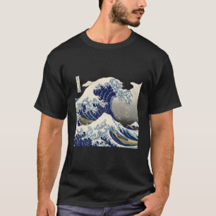 Camiseta Vintage Kanagawa O Excelente Onda Arte Japonesa