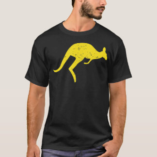 Camiseta Vintage Kangaroo Austrália Aussie Roo Kangaroo