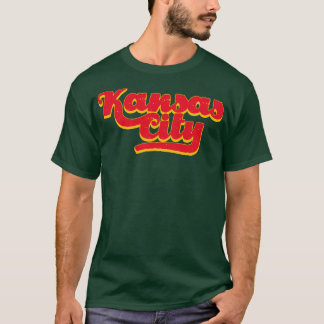 Camiseta Vintage Kansas City Text