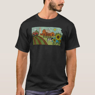 Camiseta Vintage Kansas State Map Wichita Overland Park So
