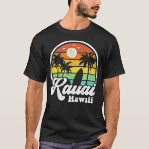 Camiseta Vintage Kauai Beach Havaí Surf Havaii Surfing 7