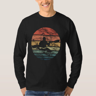 Camiseta Vintage Kayak   Lake Life Boating Paddler Canoe Ka