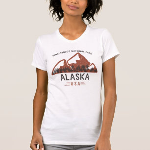 Camiseta Vintage Kenai Fjords National Park Alaska