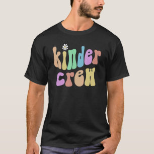 Camiseta Vintage Kinder Crew Professora Púrpura Jardim de I