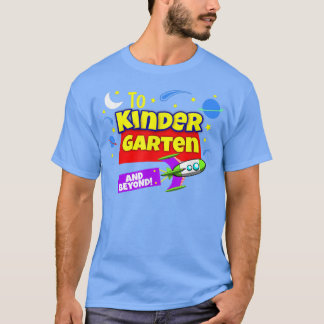 Camiseta Vintage Kindergarten Boys Girl Kids To Infinity An
