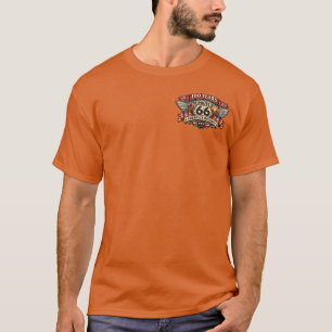 Camiseta Vintage Kingman Arizona Route 66 100 Anos