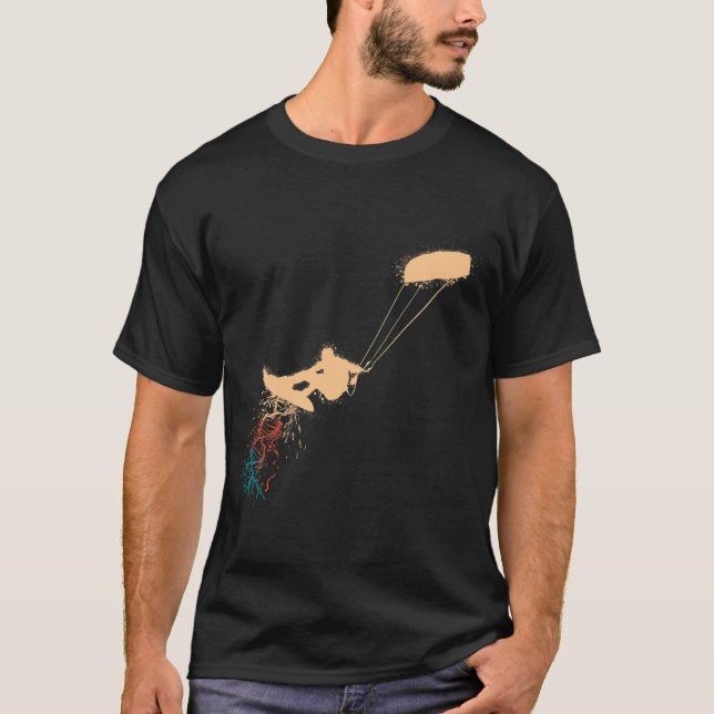 Camiseta Vintage kitesurfer DNA kite surfing kitesurfing ki (Frente)